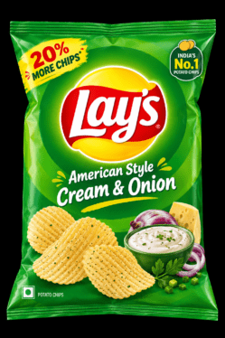 American style Cream & Onion (Veg)