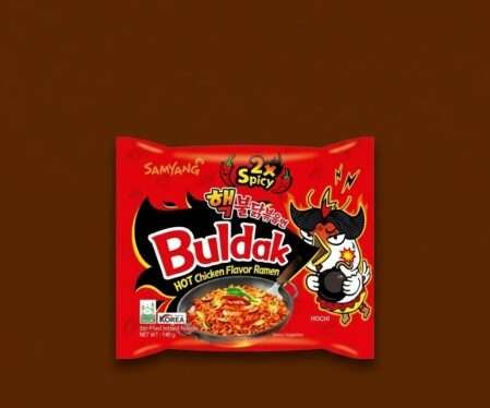 Buldak Hot Chicken Flavour Ramen (2x Spicy)
