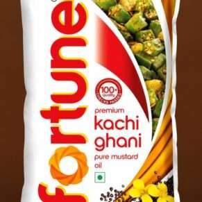 Fortune Kachi Ghani Pure Mustard Oil (1 ltr )