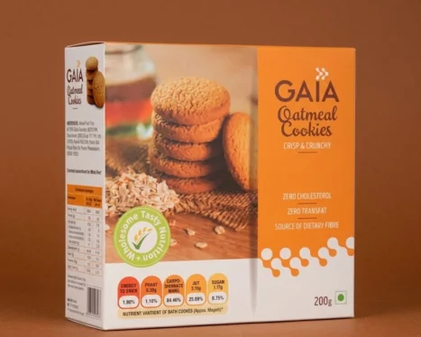 Gaia Oatmeal Cookies ( 200 g )